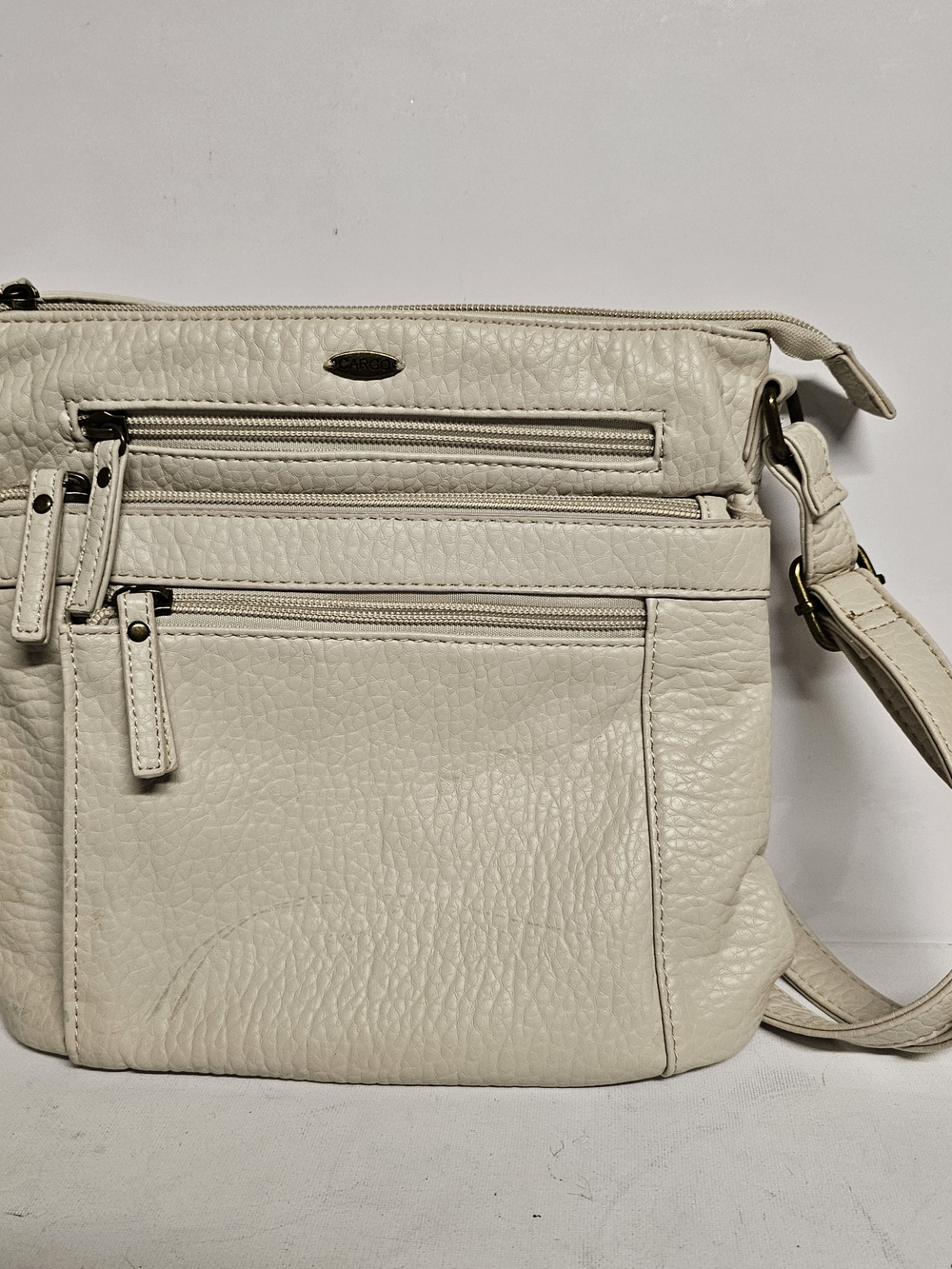 Bentley Cargo Crossbody Bag – White Cream